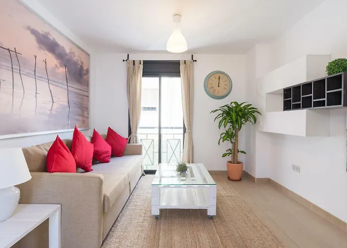 Appartamento Ma2b-bright With Rooftops With Palms Near Old Town *